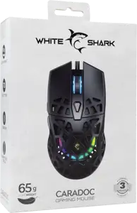 WHITE SHARK RGB gaming miš GM-5018 CARADOC 7.200dpi crni