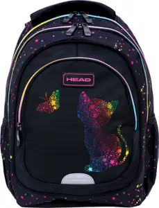 Ruksak školski-notebook anatomski Rainbow Kitty Head 502025033