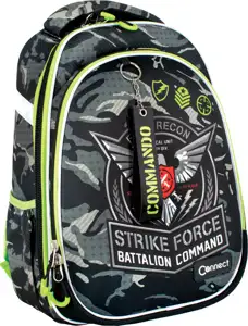 Ruksak školski anatomski lagan XT Army 25.Connect
