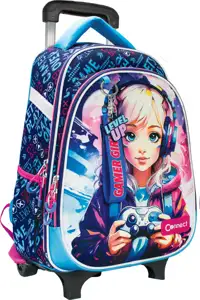 Ruksak školski s kotačićima XT Gamer Girl 26.Connect