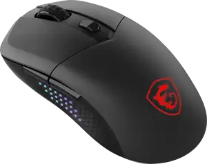 MSI Gaming Mouse VERSA 300 ELITE W, Wireless, PixArt PAW3395DM Optical Sensor, 26000 DPI, OMRON Optical Micro Switch