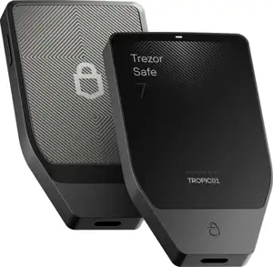 Trezor Safe 7, Crypto hardware Wallet, Charcoal Black, USB-C