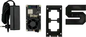 Bitaxe 601 Gamma, Bitcoin mini miner Kit, black, 1.3 TH/s, EU PSU