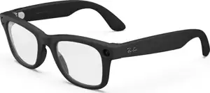 Pametne AI naočale Meta Ray-Ban Wayfarer Gen2 Clear, mat crne