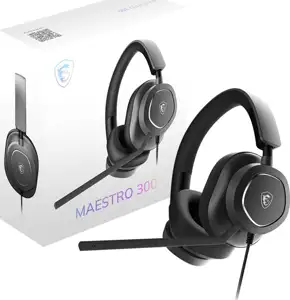 MSI Gaming Headset MAESTRO 300, 40mm Neodymium drivers, Wired USB-C
