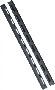 NaviaTec Cable Management Vertical 47U (1 pair), Black