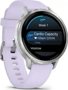 Pametni sat Garmin Venu 4 41mm AMOLED, Silver, 010-03013-01