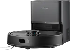 Roborock Q7 BF+ robot vacuum cleaner with self-emptying station, black