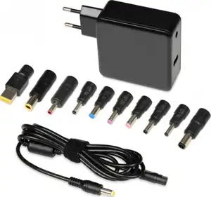 iBox IUZ65WA power adapter/inverter Auto 65 W Black