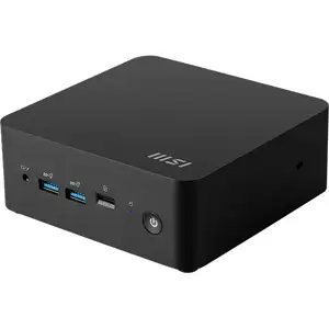 Mini desktop PC MSI Cubi NUC 1MG-237BEU barebone Core 7 / Wi-Fi 6E + BT / 2x2.5Gbps (black)