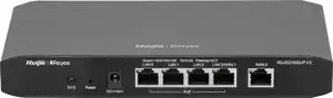 Ruijie router 600MBps Cloud man. 4 PoE+RG-EG105G-P5 Gigabit Eth.conn. Ports+4 Port PoE/POE+54W POE