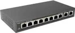 Ruijie switch 8-port unmanaged RG-ES110D-P8 of the ports support PoE/PoE+ power supply