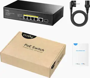 5+1P Cudy GS1005PTS1 PoE+ SFP