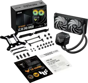 ASUS TUF GAMING LC III 240 ARGB Processor All-in-one liquid cooler 12 cm Black