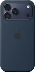 Apple iPhone 17 Pro Max Silicone Case with MagSafe midnight