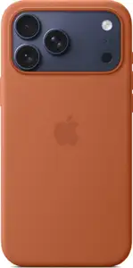 Apple iPhone 17 Pro Max Silicone Case with MagSafe terra cotta