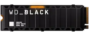 WD Hard Drive Black SN850X - 4TB - PCIe Gen4 NVMe - Black