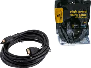 Gembird 10m HDMI M/M HDMI cable HDMI Type A (Standard) Black