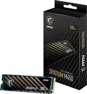 MSI SSD SPATIUM M450 - 500 GB - M.2 2280 - PCIe 4.0 x4 NVMe