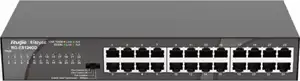 Ruijie switch 24-port unmanaged RG-ES124GD24 10/100/1000 Mbps RJ45 Ports, Steel case