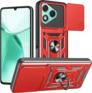 MM TPU HONOR X5C+ ANTI-SHOCK WITH RING crvena