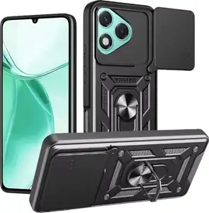 MM TPU HONOR X5C+ ANTI-SHOCK WITH RING crna