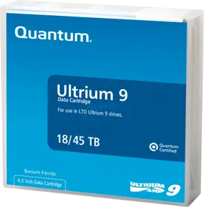 LTO Quantum LTO9 MR-L9MQN-01 18TB/45TB Ultrium LTO Tape