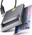 Čitač pametnih kartica AXAGON CRE-SM3TC USB-C 2.0