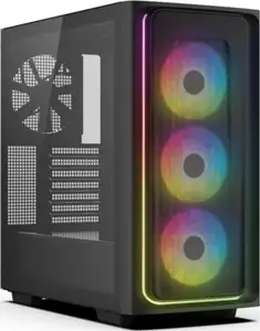 Case DeepCool CG540 MESH, ATX, ARGB, Midi-Tower, Tempered Glass, Black