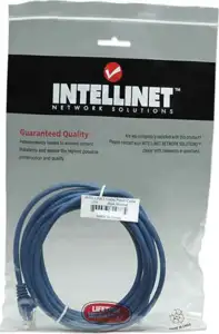 Intellinet Cat5e, CCA, U/UTP, PVC, RJ45,7.5m,plavi