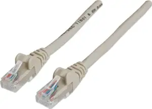 Intellinet Cat6, CCA, U/UTP, PVC, RJ45, 20m, sivi