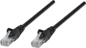 Intellinet Cat5e, CCA, U/UTP, PVC, RJ45, 20m, crni