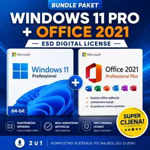 Windows 11 Pro + Office 2021 Pro Plus ESD bundle
