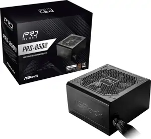 Asrock PRO-850B power supply unit 850 W 24-pin ATX ATX Black