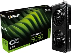 Palit GeForce RTX 5050 Dual OC NVIDIA 8 GB GDDR6
