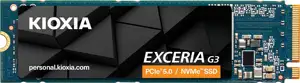Kioxia Exceria G3 2 TB M.2 PCI Express 5.0 NVMe QLC