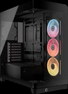Corsair 4500X LX-R RGB Tempered Glass Mid-Tower, Black Midi Tower