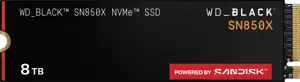 Western Digital Black WD_BLACK™ SN850X NVMe™ SSD POWERED BY SANDISK 8 TB