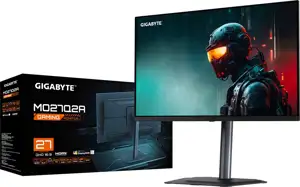 GIGABYTE MO27Q2A 27” OLED 2K QHD Gaming Monitor - 2560 x 1440, 280Hz, 0.03ms, 250 cd/m2, FreeSync Premium Pro, DisplayHDR True Black 400, HDMI 2.1, Displayport 1.4