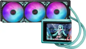 K ASUS ROG RYUO IV SLC 360 ARGB MIKU Komplettwasserkühlung für CPUs