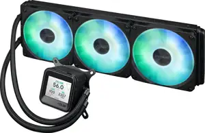 K ASUS PRIME LC 360 ARGB LCD Schwarz Komplettwasserkühlung für CPUs