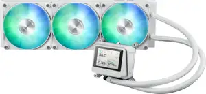 K ASUS MAX GAMING LC 360 ARGB LCD White Komplettwasserkühlung für CPUs