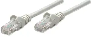 Intellinet Cat6, CCA, U/UTP, PVC, RJ45, 1.5m, sivi