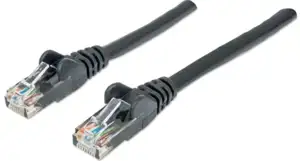 Intellinet Cat6, CCA, U/UTP, PVC, RJ45, 1.5m, crni