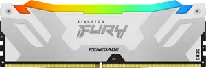 KINGSTON 32GB 6400MT/s DDR5 CL32 DIMM FURY Renegade RGB White XMP