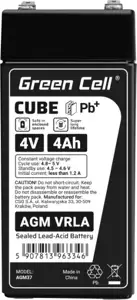 Green Cell (AGM37) baterija AGM 4V/4Ah