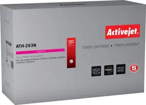 Activejet ATH-263N toner (replacement for HP CE263A; Supreme; 11000 pages; magenta)