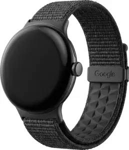 Google Pixel Watch 3 (41mm). Performance Loop Band. Obsidian