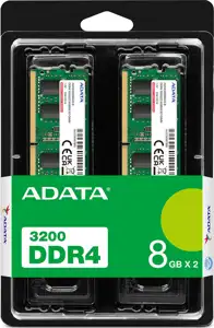 16GB ADATA SO-DIMM 3200 (2x 8 GB) Dual-Kit (grn, AD4S32008G22-DTGN, Premier)