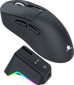WHITE SHARK bežični gaming miš WGM-5023 GAWAIN 12.000dpi crni